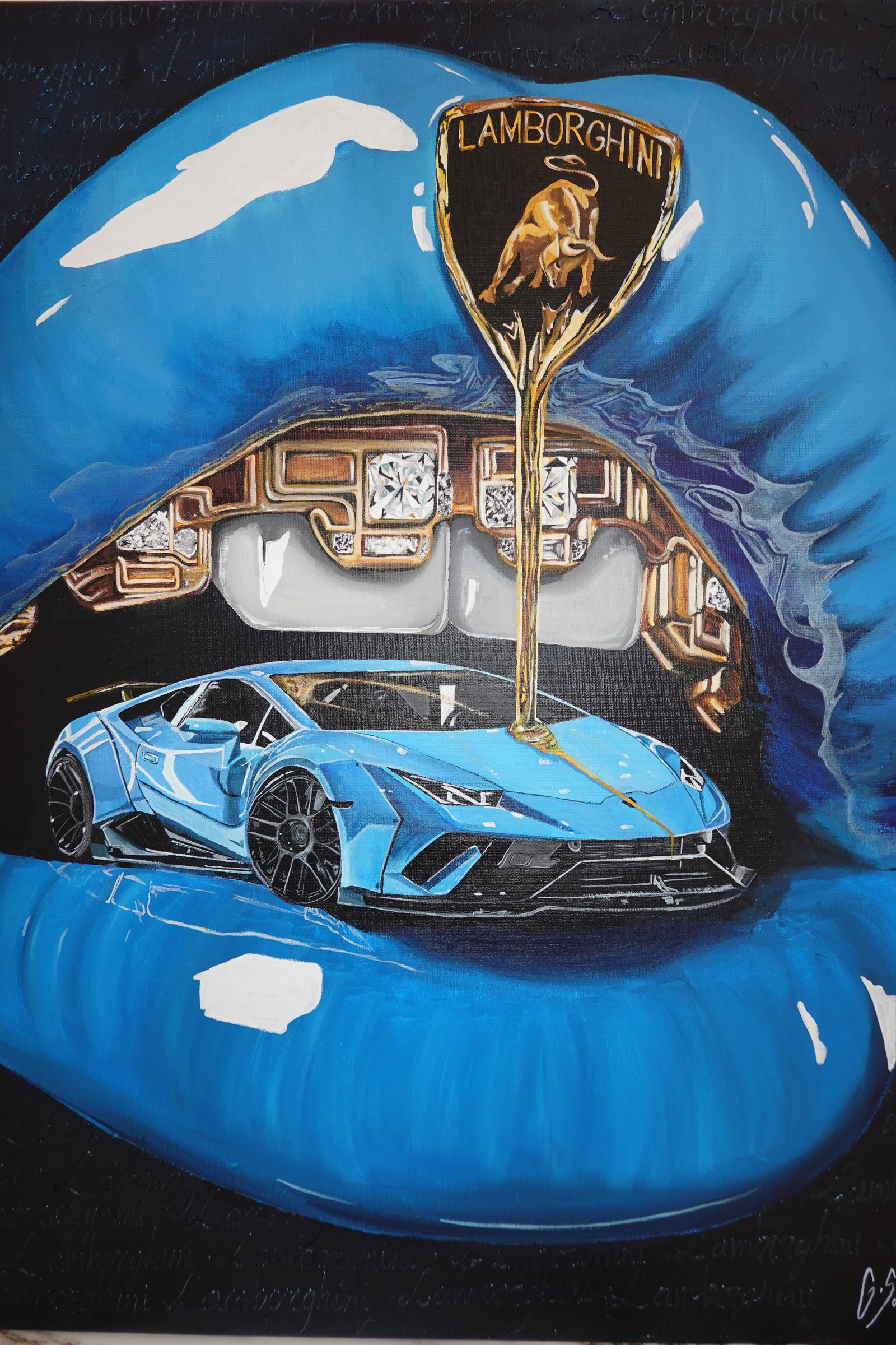 LAMBO’S LIPS — obra de Ona Saumell