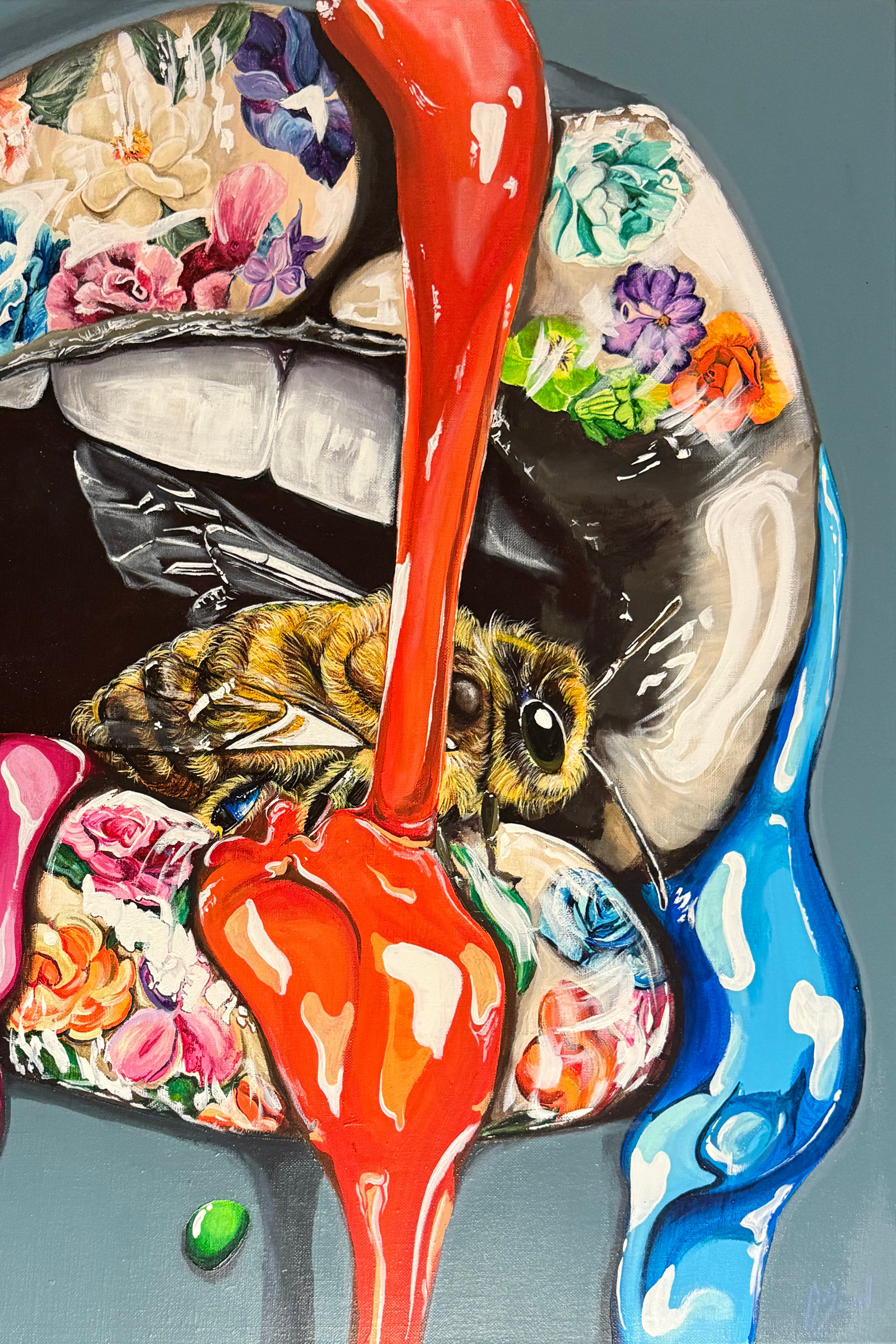 THE FLOWERS OF MY GARDEN — obra de Ona Saumell